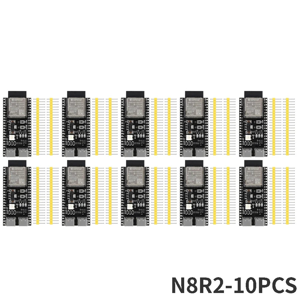 3-10PCS ESP32-S3 Development Board 44Pin Type-C WiFi BLE N16R8 16MB Flash 8MB PSRAM N8R2 8MB Flash 2MB PSRAM