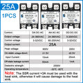 LCTC1PCS Single-phase Solid State Relay  DC to AC AC to AC DC to DC  Zero-crossing SSR 10A25A40A50A60A80A100A