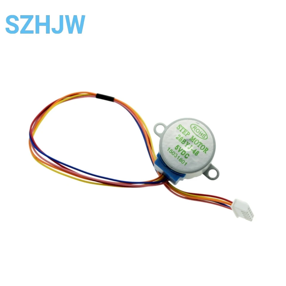5V 28BYJ-48 Stepper Motor with ULN2003 Driver Board Test Module for Arduino Uno R3 Mega PIC MCU 4-Phase Step Motor DIY Kit