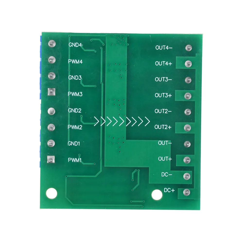 DC 3.7V~27V Optocoupler Isolated Driver Module 4 Channel MOS Tube FET Pulse Trigger Switch Controller Board for Motor LED Light