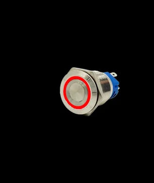 Metal Push Button Switch Momentary/Latching Led Backlit 5/12/24/220V With Fixation Power Start Stop Turns On/Off Diy Electronic