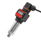 0-10bar to 4-20mA LCD Pressure Transmitter for Water Oil Gas 1bar 25bar 50bar 200bar Digital Display Pressure Sensor Gauge 0-10V