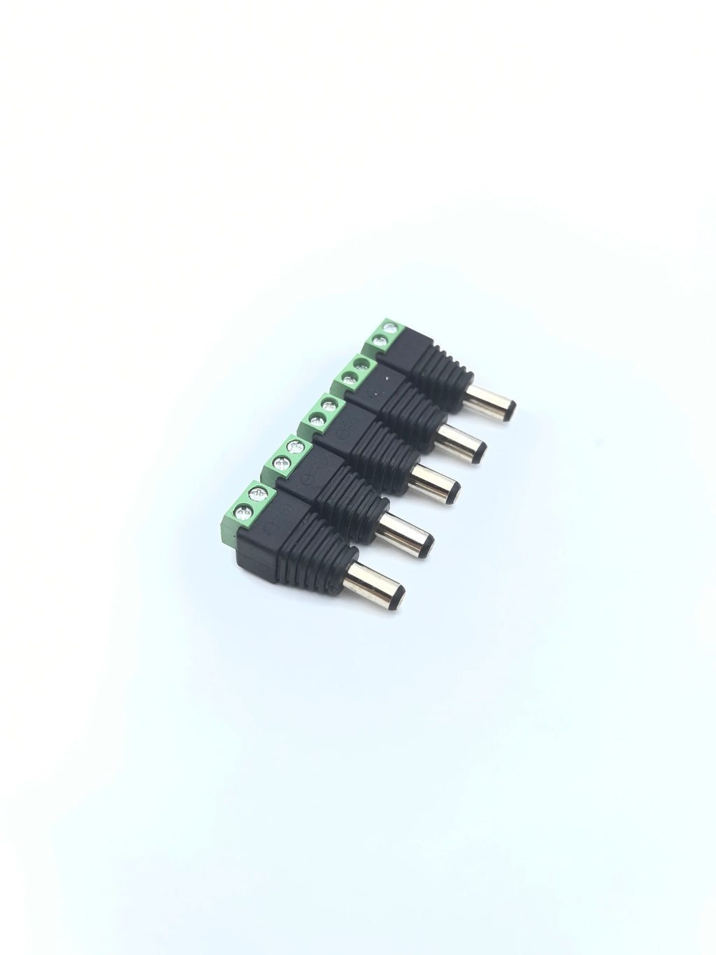 Male Female Socket Barrel Adapter 12V DC Power Connector Plug Jack for CCTV Camera LED Strip Supply Terminal 2.1mm X 5.5mm