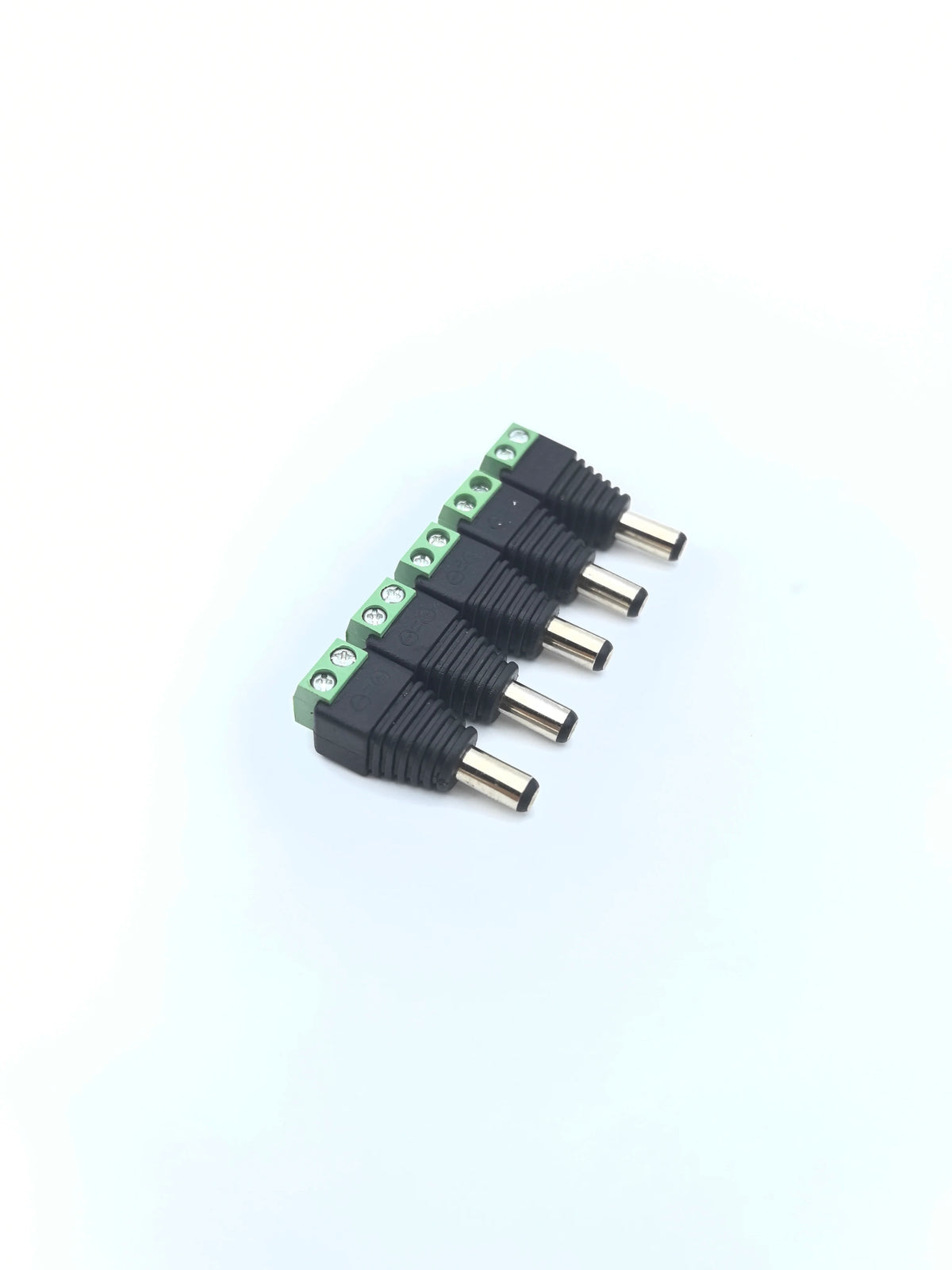 Male Female Socket Barrel Adapter 12V DC Power Connector Plug Jack for CCTV Camera LED Strip Supply Terminal 2.1mm X 5.5mm