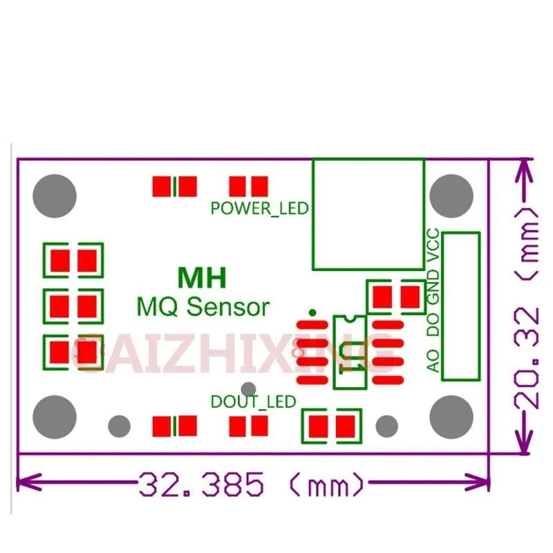 Detection Smoke methane liquefied Gas Sensor Module MQ-2 MQ-3 MQ-4 MQ-5 MQ-6 MQ-7 MQ-8 MQ-9 MQ-135 for Arduino Starter DIY Kit