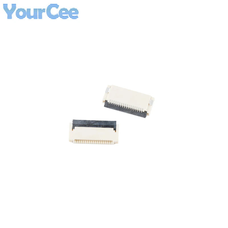 10PCS FFC/FPC Connector Flat Cable Socket 0.5MM Adapter 4/6/8/10/12/14/16-30/32/40/50/60 Pin Back Flip Front Insert Horizt