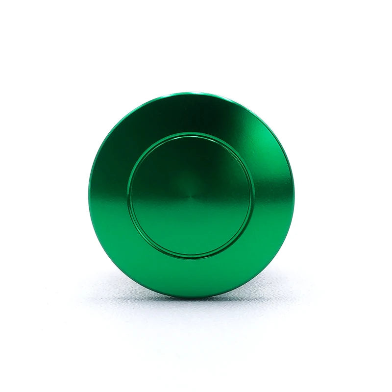 Metal Push Button Switch 12mm Waterproof Momentary Self Reset without Fixation Mushroom Head Switch Oxidation Green 1A 1NO 2pins