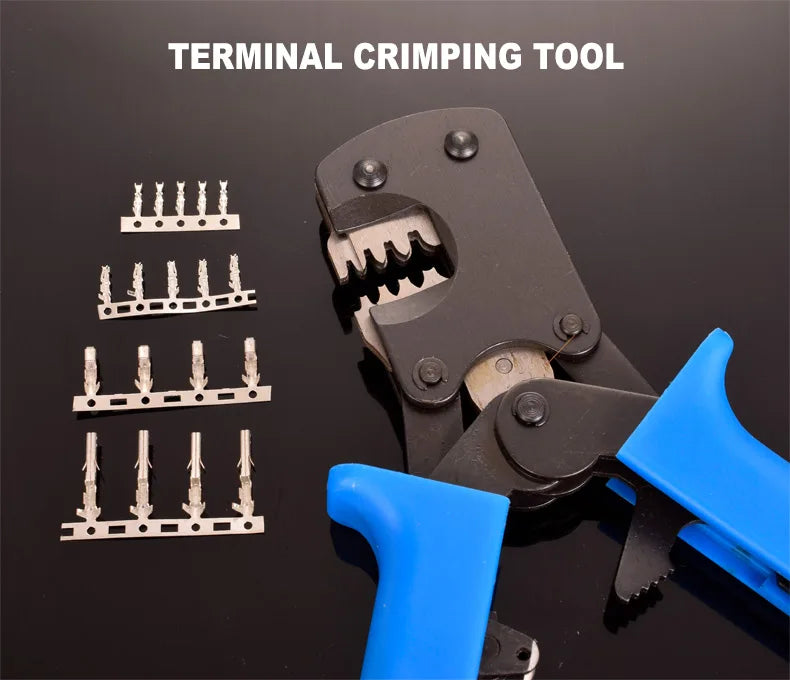 Small DuPont head Crimping Pliers Cable Connector Crimp Tool tube/insulation terminals electrical clamp tools