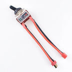 30A 32A 50A 12V 24V Battery Main Switch Large Current On-off with XT60/T Plug 14AWG Wire for RC Tug/Bait Boat 550 775 Motor