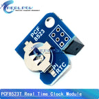DS1302 / DS1307 / PCF8563 / DS3231 AT24C32 I2C IIC Memory 3.3V-5V Real Time Precision RTC Clock I2C Module DS3231SN for Arduino