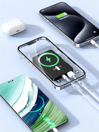 10000mAh Magnetic Power Bank 20W Wireless Powerbank Slim Portable Battery Charger for MagSafe iPhone 17 16 15 Samsung 24 23