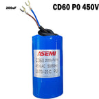 CD60 300uf 450vac P0 Startup Capacitor ASEMI 50uF 75uF 100uF 200uF 250uF 300uF 350uF 400uF 450uF 500uF 800uF