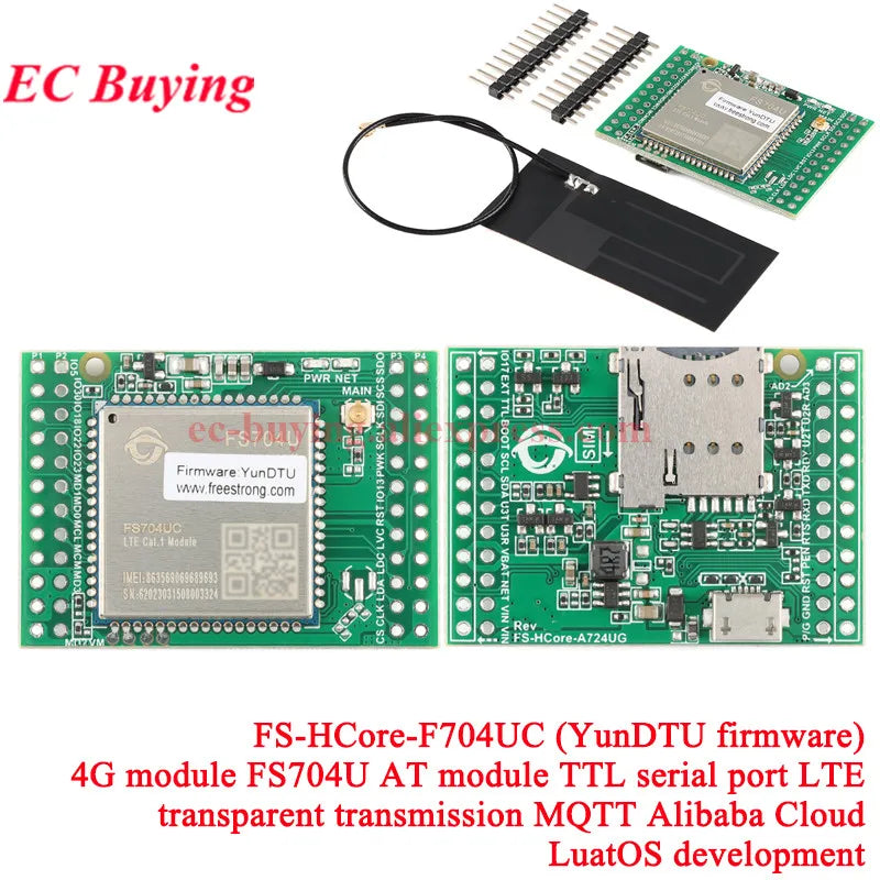 A7670C 4G CAT.1 Core Development Board Module Full Netcom LTE+GSM STM32 FS-MCore-A7670C FS-HCore-A7670C FS800E F704UC A724UG