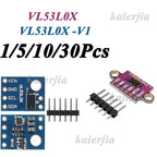 1/5/10/30Pcs  VL53L0X Laser Ranging Detector Time-of-Flight Flight Time Distance Measurement Sensor Module  VL53L0X-V1