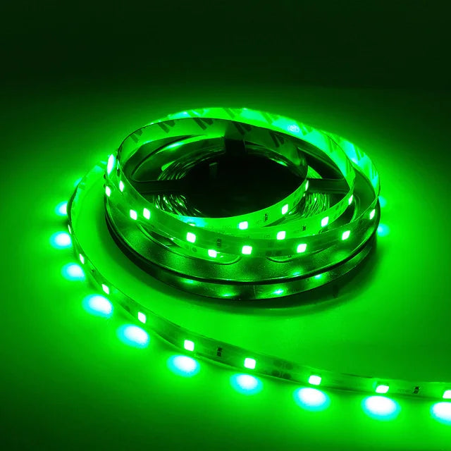 Led Strip Light 2835 5050 None Waterproof Ip65/Ip20 12V 5 Meters Warm White Red Green Blue Rgbw Rgbww Yellow Tape Ribbon Lamp