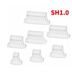 50pcs/LOT JST SH 1.0 female material SH1.0 1mm Pitch Connector 2/3/4/5/6/7/8/9/10P Pin Leads Housing Shell Housing SH-Y