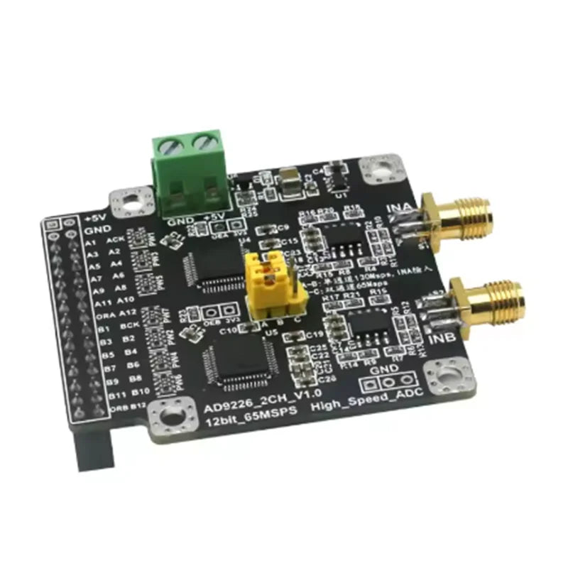 AD9226 High-Speed 12-Bit ADC Module 65MSPS Dual-Channel, 130MSPS Single-Channel Data Acquisition Board for FPGA MCU Oscilloscope