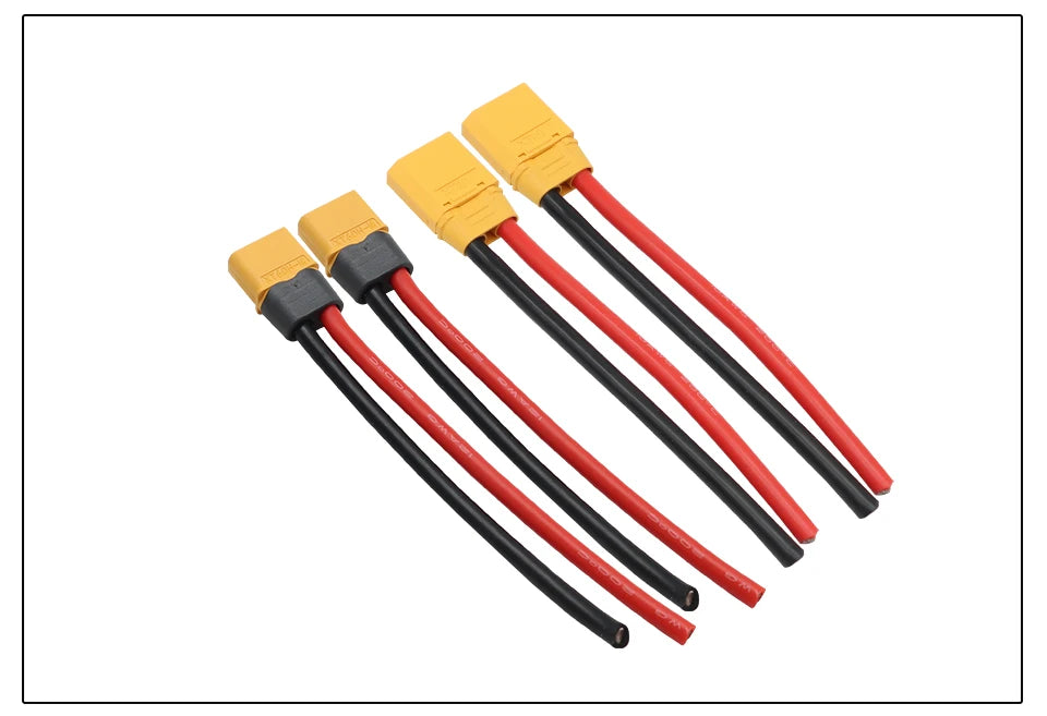 OMCH XT60 12/14AWG XT90 10AWG Male Female Plug Battery Connector With Silicone Wire Cable For RC Airplane Lipo Battery Drone Car