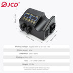 JCD 8898 Soldering Station 2 In 1 Soldering Iron Hot Air Rework Welding Station with Sleep Mode For BGA PCB IC SMD Repair Tools