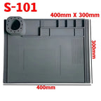 ESD Heat Resistant 932℉ Soldering Mat Job Tools Computer Phone Repair Kit Working Repair Pad Heatresistant Maintenance Platform