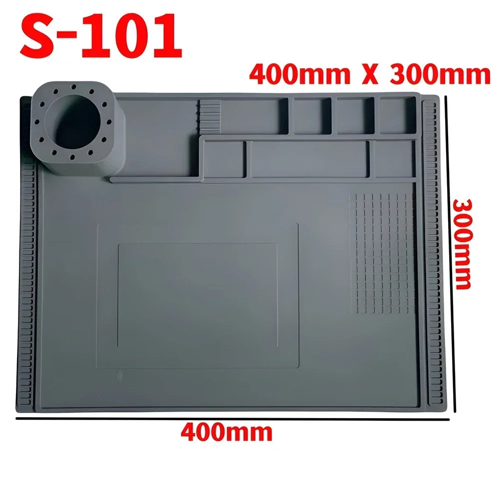ESD Heat Resistant 932℉ Soldering Mat Job Tools Computer Phone Repair Kit Working Repair Pad Heatresistant Maintenance Platform