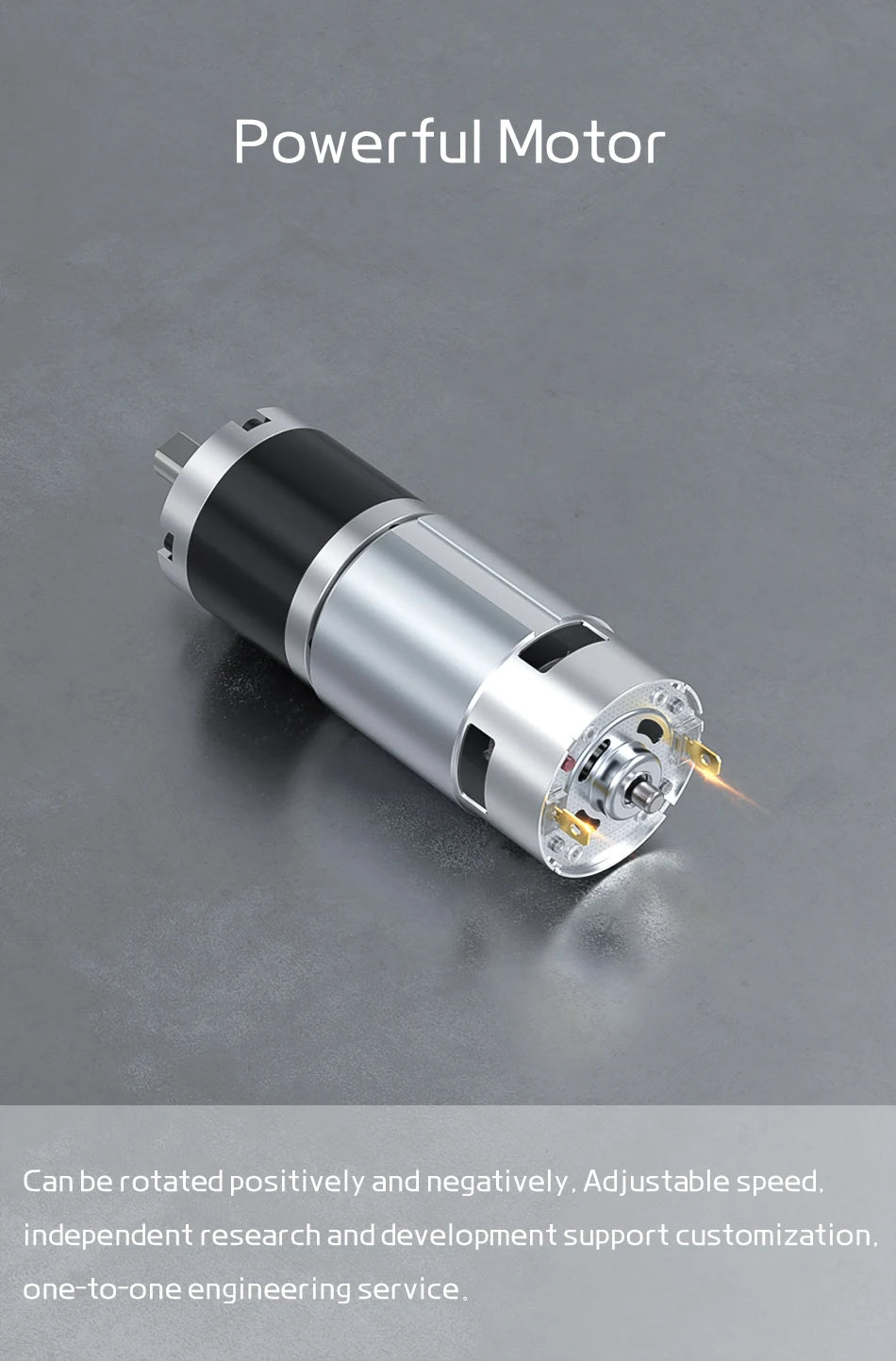12V24V Planetary Gear DC Low-Speed Motor DC 775 Long Life Ultra-High Torque Forward And Reverse 42mm Planetary Brushed GearMotor