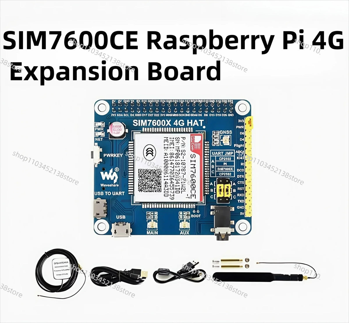 SIM7600 Module SIM7600CE SIM7600G-H 1PC 4G LTE GNSS Industrial IoT Wireless Communication Module
