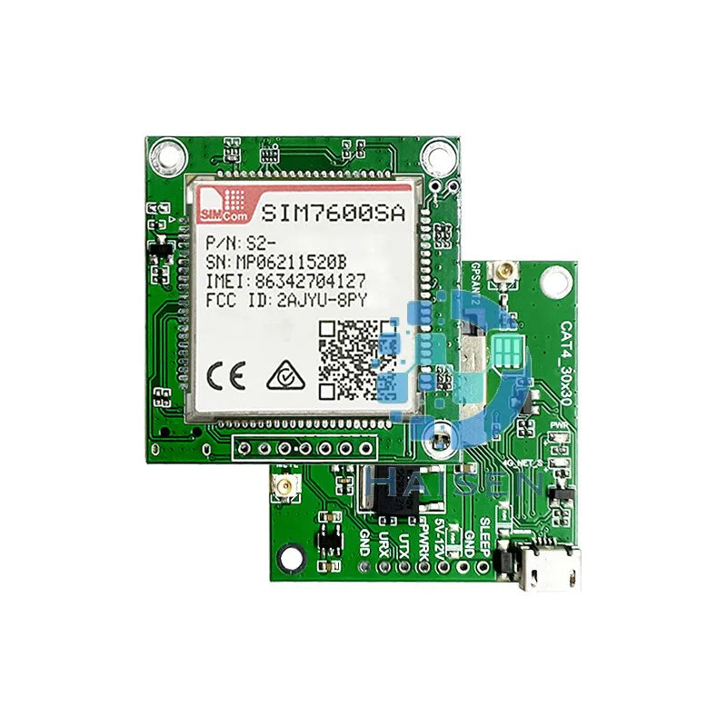 HAISEN SIMCOM SIM7600SA Core Board SIM7600 SIM7600SA LTE CAT1 GNSS Development Board SIM7600