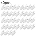 Transparent RJ45 Plug Ethernet Network Cable Connector Boots Cover Strain Relief Boot Cat5e Cat6 Protective Caps for Laptop