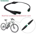  M6/M8 1 male to 2 female 2/3/4/5/6 pin Ebike DC splitter sensor Connector 40CM Cable Electric Bicycle Butt Joint ebike Plug