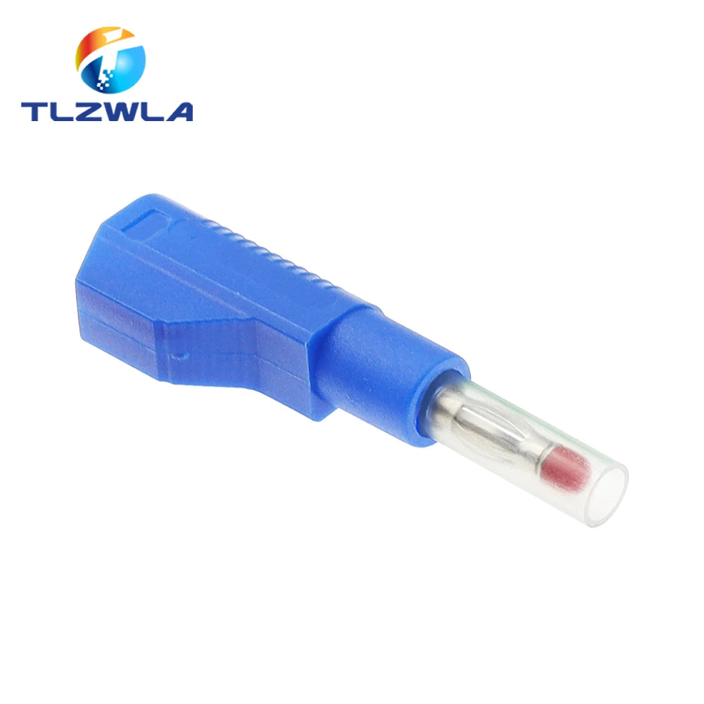 5PCS 4MM Banana Plug Safety Retractable Sheath Stackable Wire Solder Connector DIY Electrical Tools