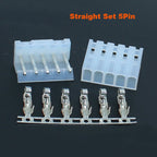 50sets CH5.08mm Housing Right Angle/Straight Wafer 2/3/4/5/6/7/8/9/10Pin 5.08mm Wire Connector Female Socket+Male Pin+Terminal