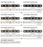 5m 12V 24V 5050 RGBCCT 5 in 1 LED Lights RGB WW CW 2700 - 6500K Strip Light RGBW RGBWW RGBCW 6pin Ribbon 30 60 LEDs/m IP30 65 67