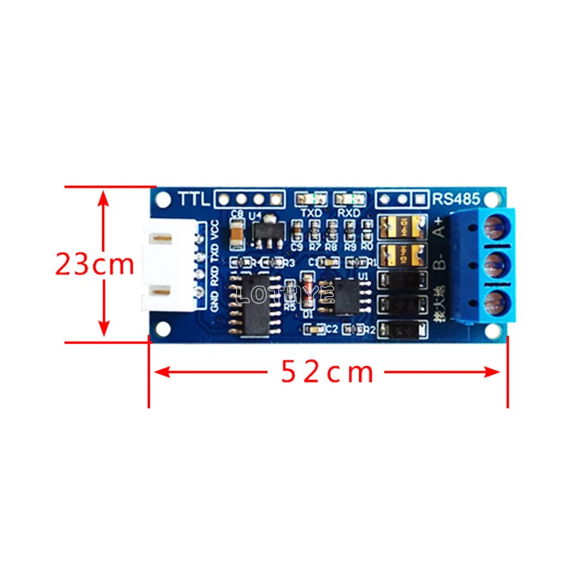 TTL Serial Port To RS485 Converter Board Module Hardware Automatic Control Converter Module For Arduino Microcontroller