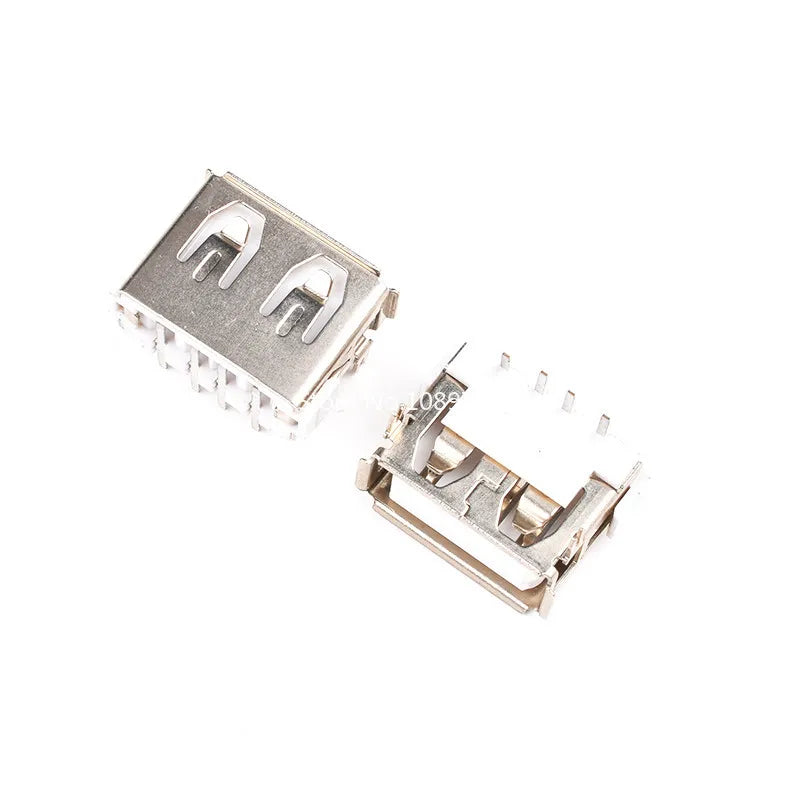 5PCS USB Interface Socket Type A Standard Port Female Male Solder Jacks Connector DIP Straight Vertical Bend Needle PCB Socket