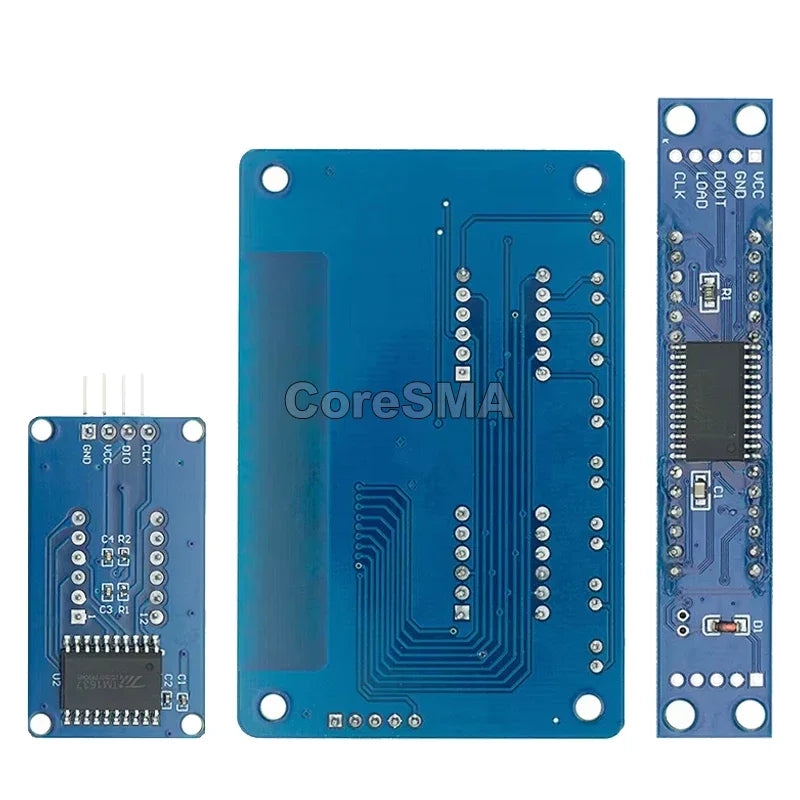 CoreSMA TM1637 4 Bits/TM1638/MAX7219 8 bit Digital LED Display Module 7 Segment 0.36Inch Clock RED Anode Tube Four Serial Driver