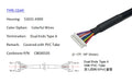 510210400 WIRE HARNESS, MOLEX PICO BLADE SERIES 1.25MM PITCH, 51021-0400, 4P CABLE, Off The Shelf