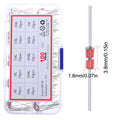 MF52 MF58 MF72 NTC thermistor Thermal Resistor Kit DIY Mix Resistors set 1K 2K 3K 4.7K 5K 10K 20K 47K 50K 100K