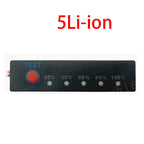 1-24S 7S 8S 10S 13S LifePO4/Li-ion Battery Packs Capacity Indicator Meter Power Level Tester Module Display Board Panel