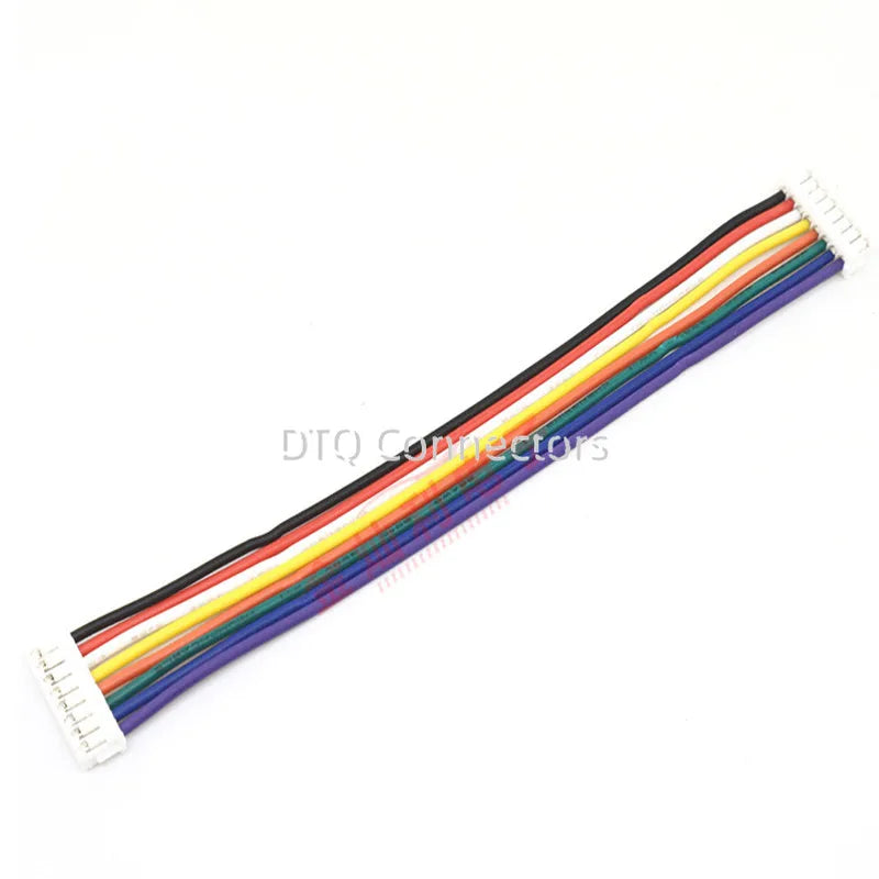 10Pcs Mini Micro SH 1.0mm 2P 3P 4P 5P 6P 7P 8P 9P 10Pin JST Double Connector Plug Wires Cables 100MM SH1.0