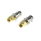 5pcs Sma Male Plug To Bnc Female Jack Rf Adapter Radio Antenna Connector