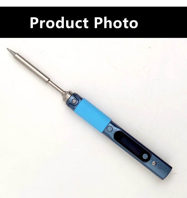 Pine64 Smart Mini Pinecil Soldering Iron With B2 BC2 KU C1 ILS I C4 D24 K Tips With DC power supply Storage Bag