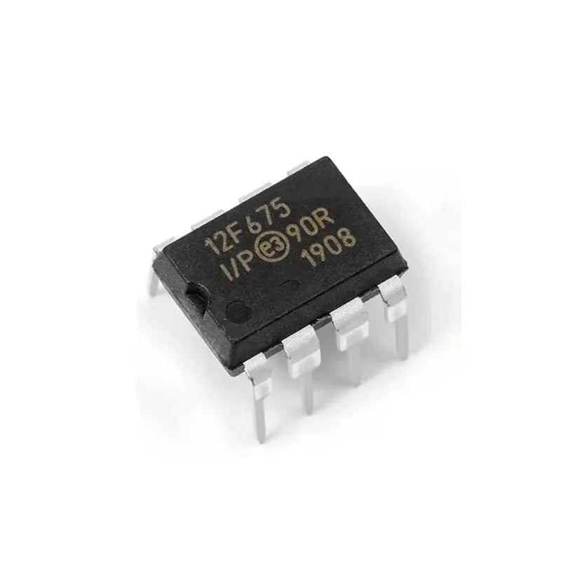 5-20PCS PIC12F675-I/P PIC12F629-I/P DIP-8 PIC12F629 Direct Insert PIC12F675 PIC12F PIC 12F675 8-bit Flash Microcontroller 12F629