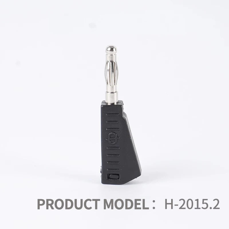 20Pcs 4MM Stackable Banana Plug Electrical Connector, Copper Nickel Plated for DIY Tools and Soldering Applications