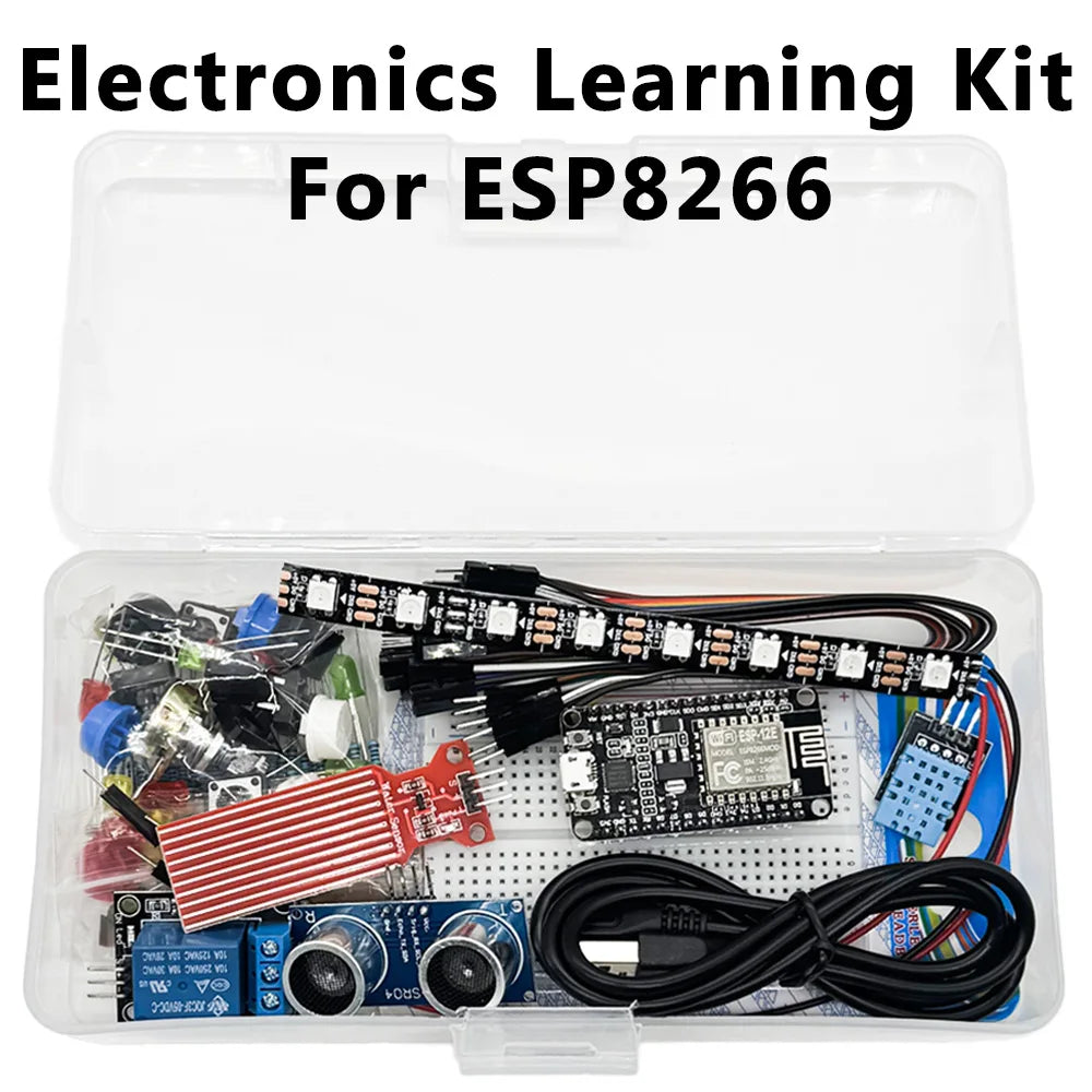 ESP8266 WiFi Development Board Starter Kit for Arduino UNO Breadboard Compatible with UNO IoT WiFi Sensors for Electronic learns