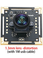 1MP 720P USB Camera Module,30fps 1280x720，Fixed Focus Webcam Driver Free, Compatible For Raspberry Pie Android Linux Windows