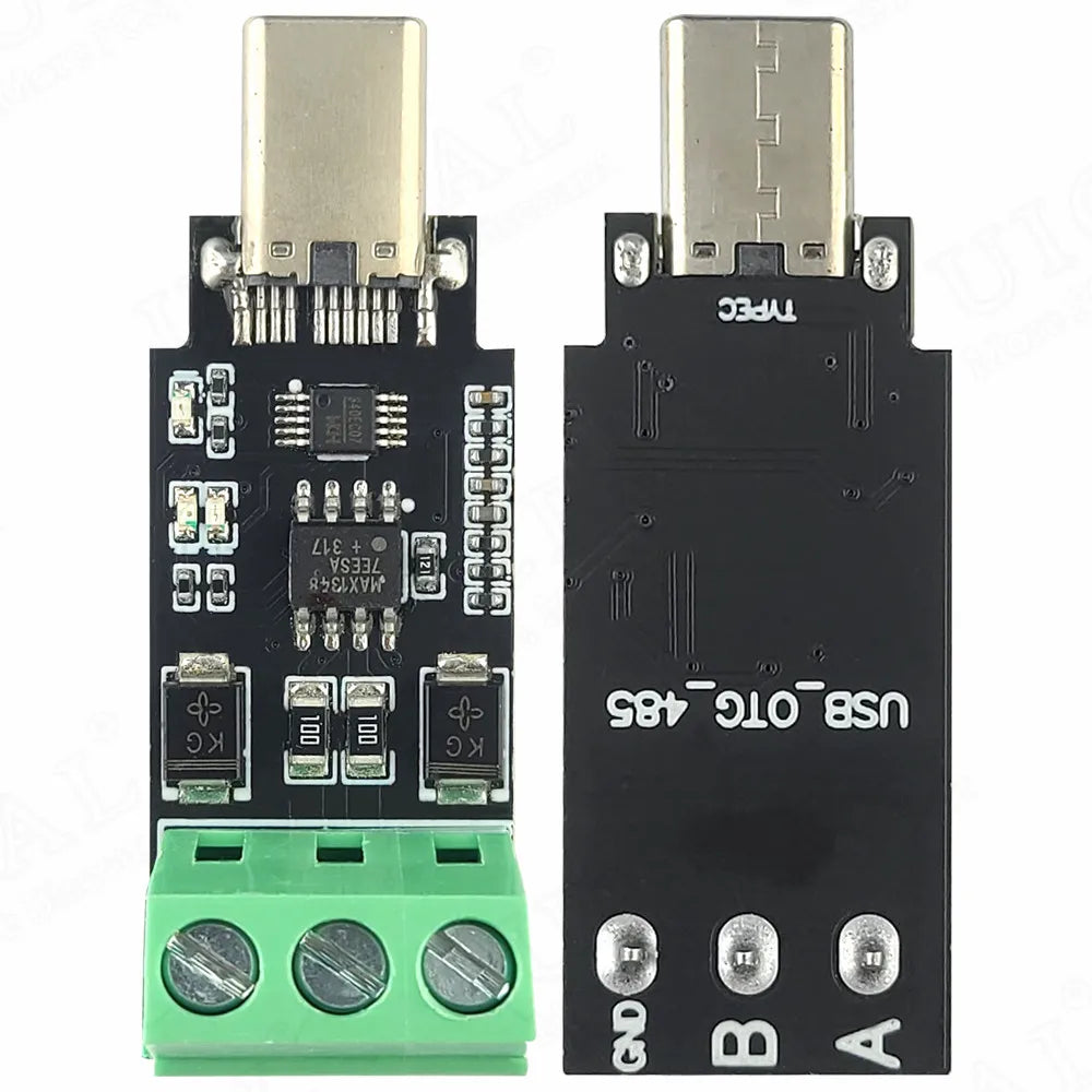 Type-C to RS485 Conversion Module for Android Serial OTG USB Type-C to 485 Converter Modules 600W Protection 3PIN