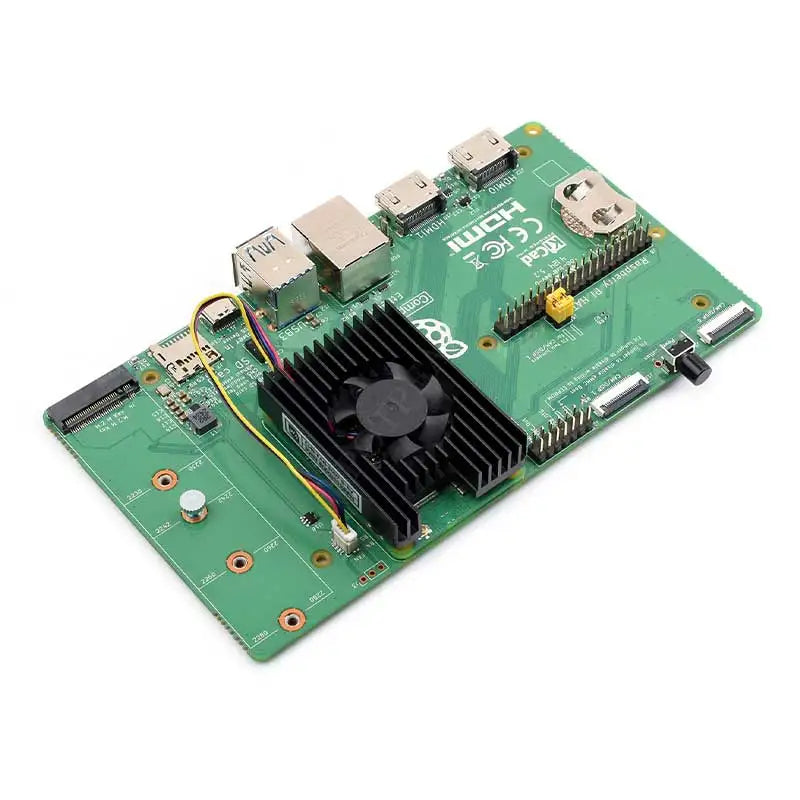 CM5 Cooler Heatsink Fan 5V 3007 B For Raspberry Pi Compute Module 5 Adjustable speed Low noise with Heat