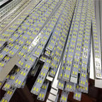 5V 12V 24V LED Bar Light Aluminum Rigid Strip Led Hard Strip 5730 Under Cabinet Light Bar Warm Natural White 4000K 10Pcs 50cm