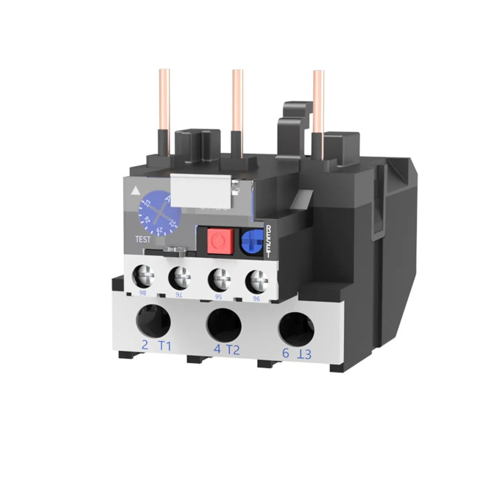 JR28 Series Thermal Overload Relay 25A 36A  Adjustable Current Motor Protection Electrical Overload Protector for AC Contactor